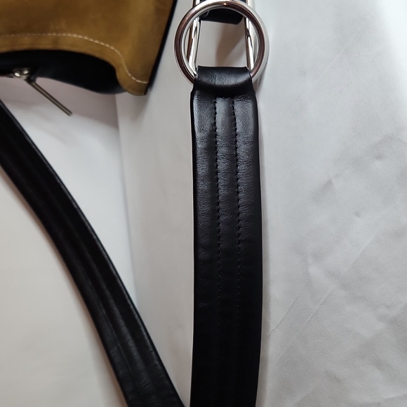 Phillip Lim Leather And Suede Square Crossbody Purse - Picture 7 of 16